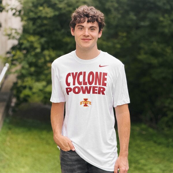 Nike I-State Cyclone Power White FA26 Short Sleeve T-Shirt